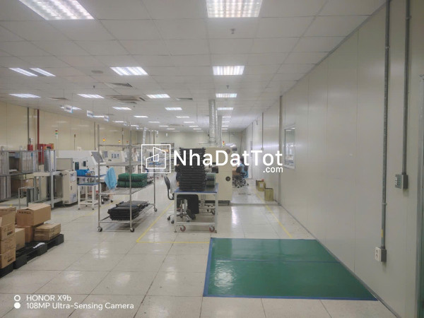 Cho thuê nhà xưởng khu vực mĩ hào- hưng yên vị trí cách mặt đường ql5, chỉ 90m- diện tích khu đất