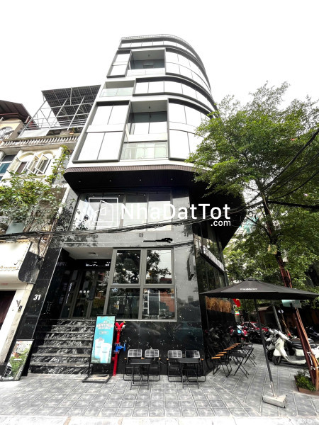 Bán tòa nhà tt ba đình 105m, lô góc, siêu đẹp, view hồ, kinh doanh đỉnh, giá chốt 66 tỷ