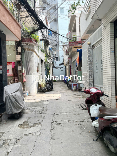 Nhà 2 tầng hẻm 4m đường nguyễn văn cừ p2q5. 5 tỷ 80 triệu
