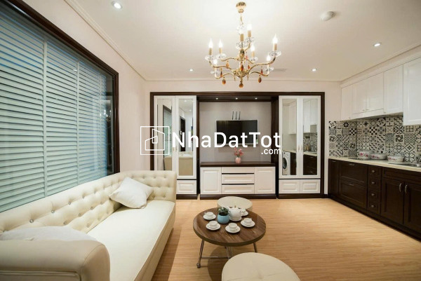Bán tòa apartment phố vip dịch vọng hậu - 120m² x 9t thang máy - dòng tiền 200tr/tháng