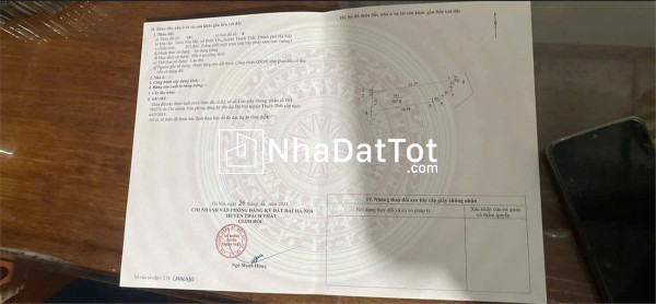 Đất đẹp - đầu tư sinh lời - bán gấp đất tại huyện thạch thất, tp hà nội