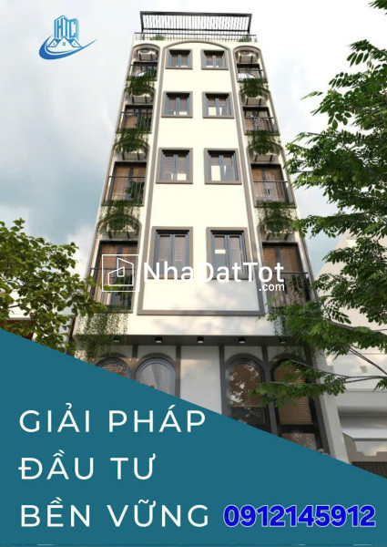 Bán tòa nhà dòng tiền đống đa, pháo đài láng, 80m, 7t, tm, 22p full nt, dt 1.3 tỷ/năm, giá 25 tỷ