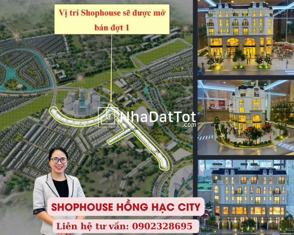 Mở bán 170 căn shophouse vị trí đẹp tại hồng hạc city phú mỹ hưng bắc ninh