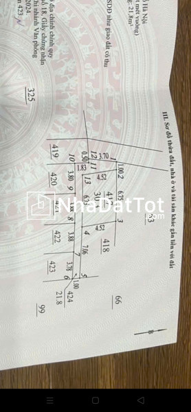 Bán lô đất cực đẹp phú diễn 30m2 ô tô vào giá chỉ nhỉnh 4 tỷ