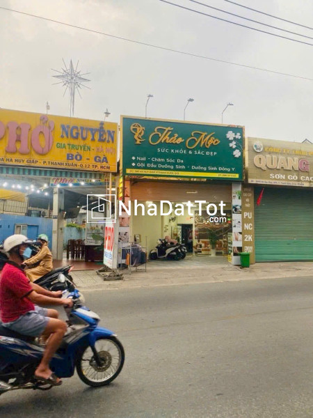 Bán nhà (5x35) mặt tiền hà huy giáp – đầu tư sinh lợi cao – giá chỉ 12.5 tỷ