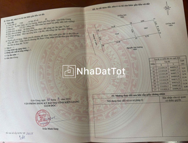 Hot hot_đất đẹp – giá đầu tư  - bán nhanh lô đất tại thành phố phú quốc - kiên giang