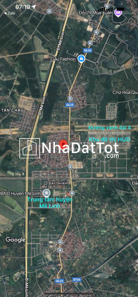 Bán 51m đất thôn nội đồng, đại thịnh, mê linh. gần trung tâm huyện, khu đô thị hud