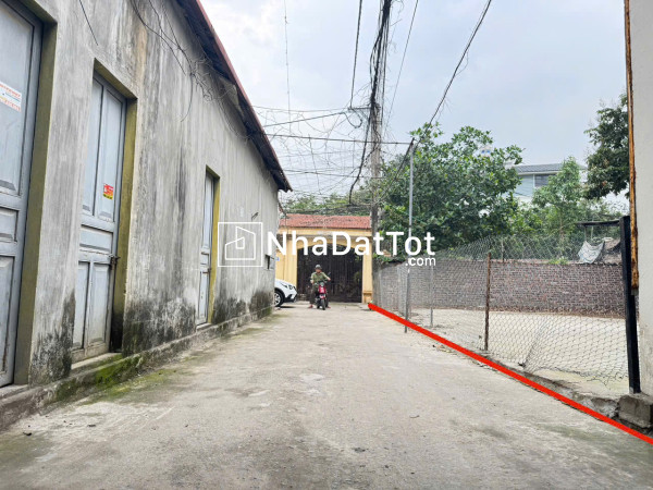Bán lô đất vàng tt quang minh – mê linh, hn: mặt tiền rộng, tiềm năng chia lô
