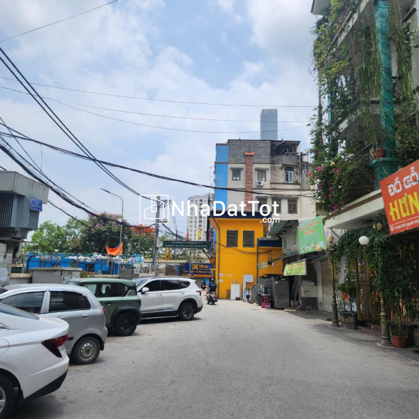 Bán đất nguyễn đức cảnh 72M phân lô ô tô tránh vào đất hoàng mai