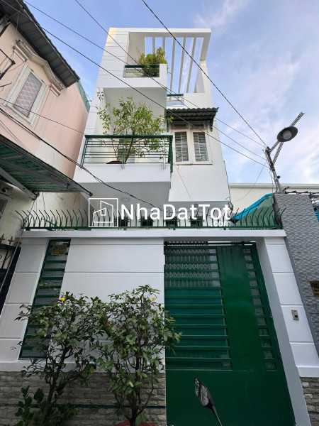 Cho thuê nhà 1 trệt 2 lầu mới sơn sửa, 87m2 (dtsd=260m2), 3pn, giá tốt
