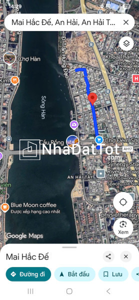 Cần bán nhanh lô đất đường mai hắc đế - vị trí đắc địa nay sát cầu rồng