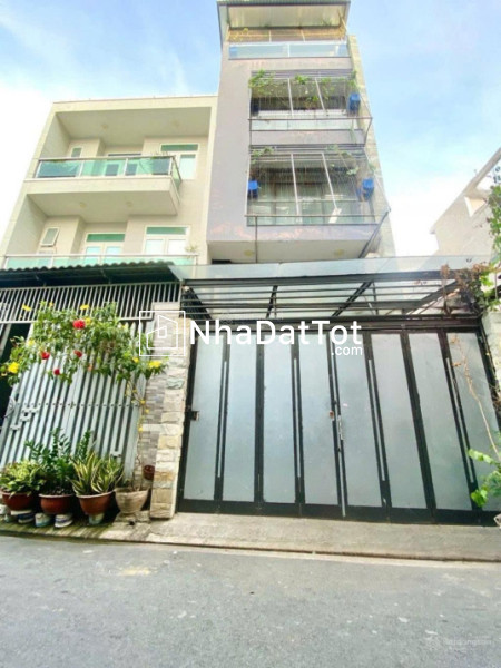 Ngộp bank! bán nhà bùi đình túy - đinh bộ lĩnh - thông số 4,2x17m - hẻm thông 10m - sát mặt tiền