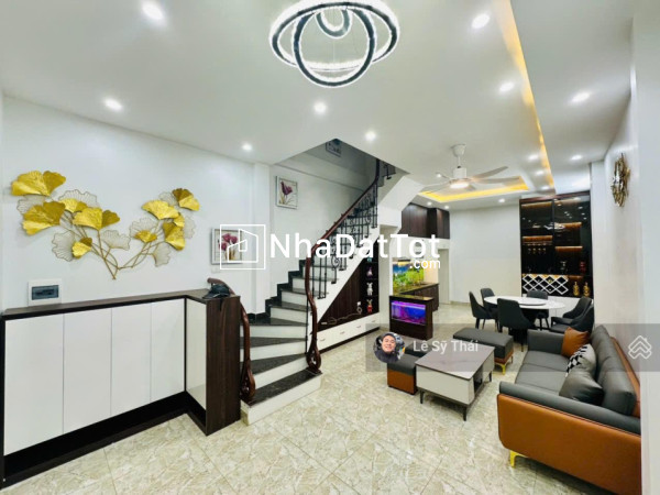 Nhà định công, 50m2 x 5t, ngõ nông, rộng 5m, giá 7.25 tỷ, nhà mới, ở luôn