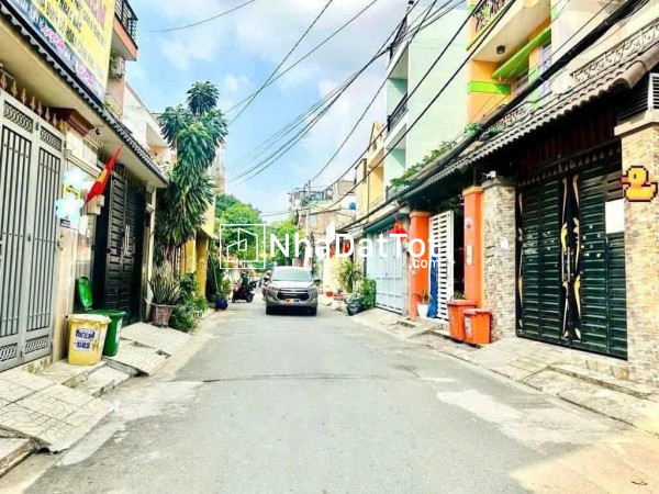 Nhà 3 tầng - hẻm xe hơi - hương lộ 2- ngay bệnh viện bình tân - giáp tân phú ( 4 x 16 ) 65m2 ,