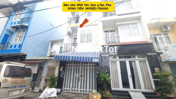 Cực hiếm-bán nhà 2 mặt tiền hxh vườn lài 88m², 1lầu - khu dân trí cao