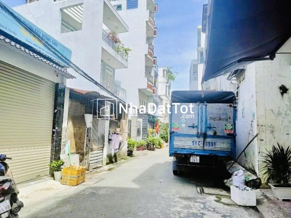 2p aeon mall - hẻm 6m thông - sát mt - 2 tầng  - 72m 4.2❌17 nở hậu nhỉnh 7