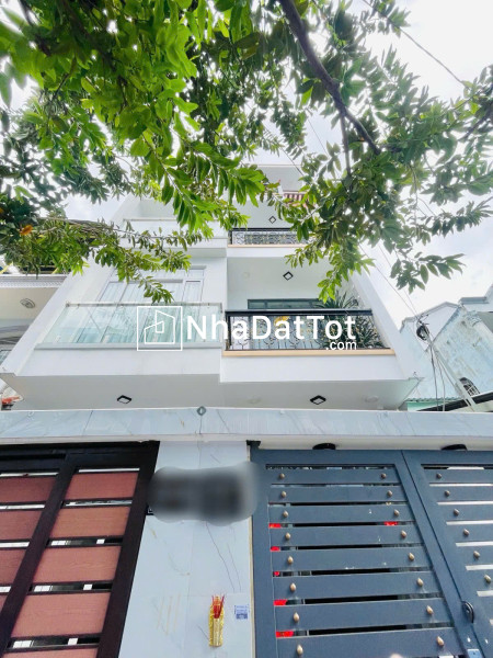 Giá chỉ 5.2 tỷ tl! 54m², 4 tầng/3pn – gần chợ hạnh thông tây – lê văn thọ!