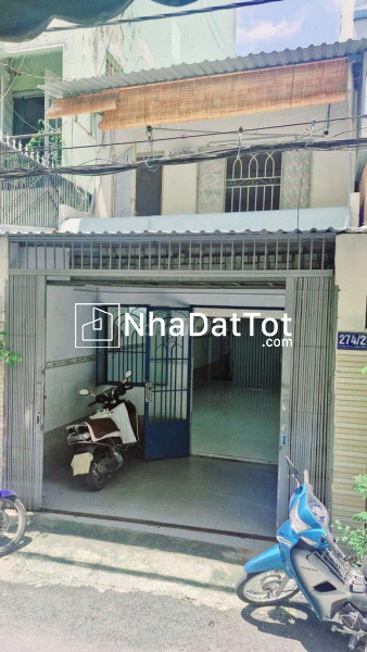 Cho thuê nhà 1 trệt 1 gác, 98m2, 2pn giá tốt hxh thông- đường bùi đình túy, p.12, q.bình thạnh