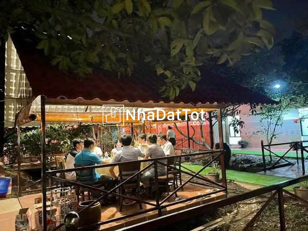 Cần sang quán sân vườn – 3 phòng vip, 12 chòi riêng