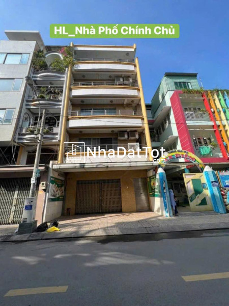 !!an điềm q5_5tầng mặt tiền kd có thang máy, kv không có nhà bán (7.3x17m)