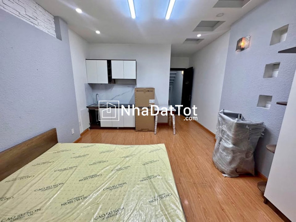Định cư bán gấp chdv ngô tất tố -dt 36 tr -  9 pn - 3 tầng - 72m2 - ngang lớn 5.6m - pccc đầy đủ-