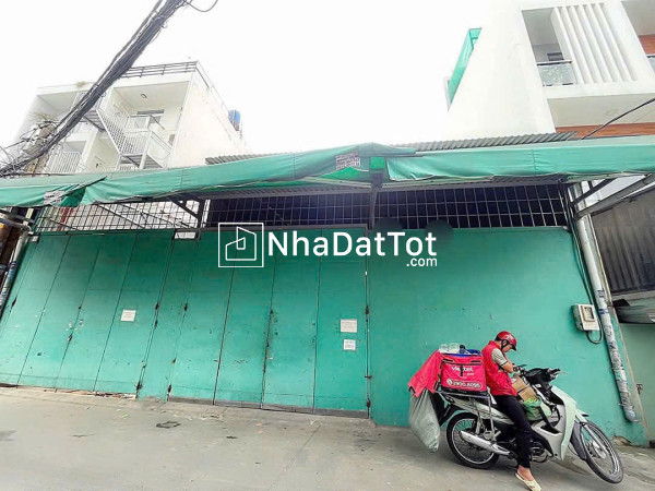 Đất (8x25m) tặng nhà xưởng đường 7m thông đông hưng thuận 43, q12 giá 9 tỷ