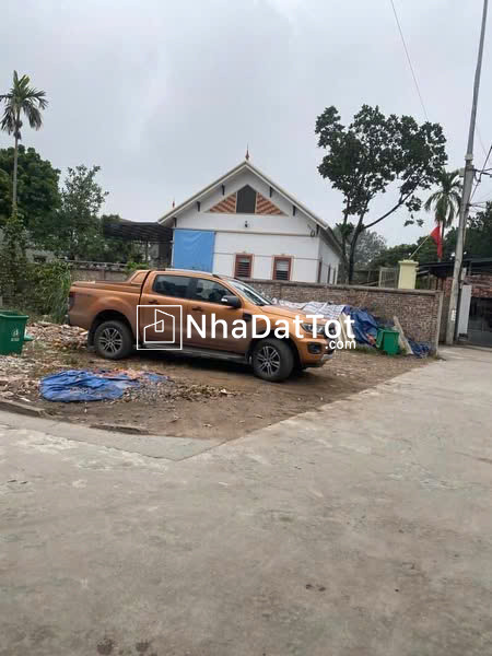 Bán 122,1m full thổ cư đại tào, đại thành, quốc oai - lô góc ô tô 7 chỗ đỗ cửa