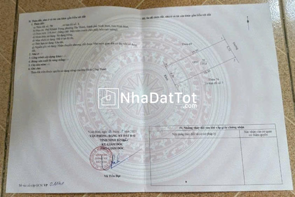Chính chủ bán lô đất phố khánh trung – vị trí vàng – gần phố cổ hoa lư, ninh bình – giá tốt đầu tư