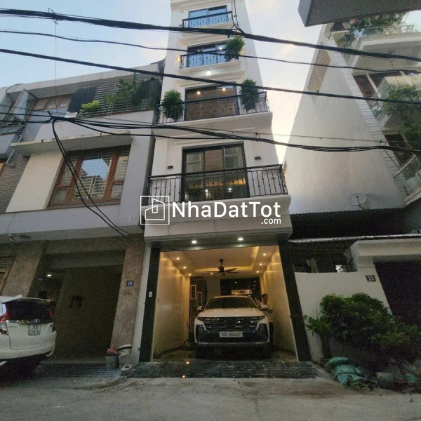 Nhà mới ô tô vào nhà phố  lâm hạ 30m2 x 6 tầng mặt tiền 3.8m, 12.5 tỷ long biên