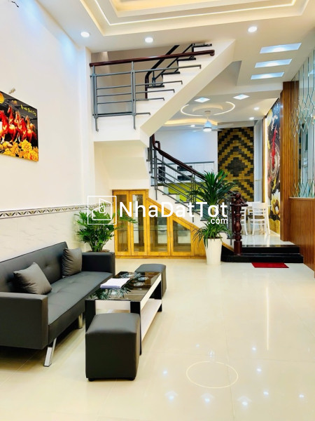 Nhà 3 tầng - hương lộ 2 - giáp quận 6 - hẻm xe hơi - 56m2 - 5.5 tỉ